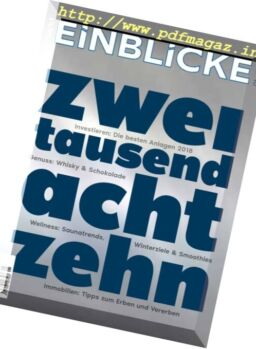 marktEINBLICKE – Dezember 2017