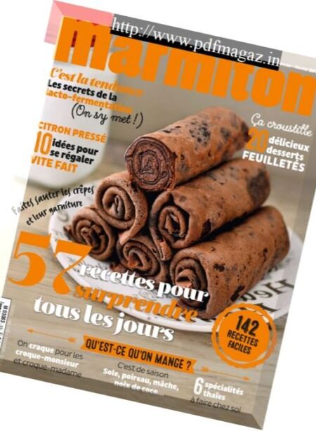 Marmiton – 23 janvier 2018 Cover