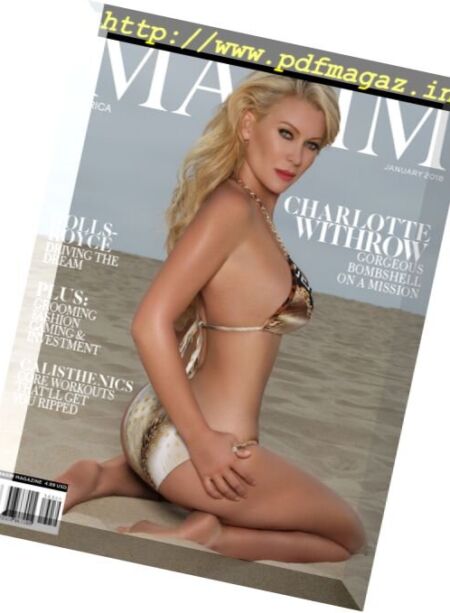 Maxim Africa – January 2018 Cover