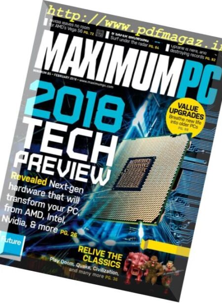Maximum PC – February 2018 Cover