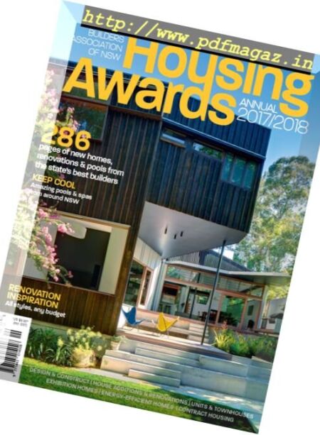 MBA Housing Awards Annual – January 2018 Cover