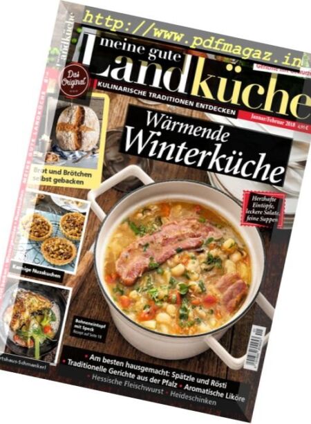 Meine gute Landkuche – Januar-Februar 2018 Cover
