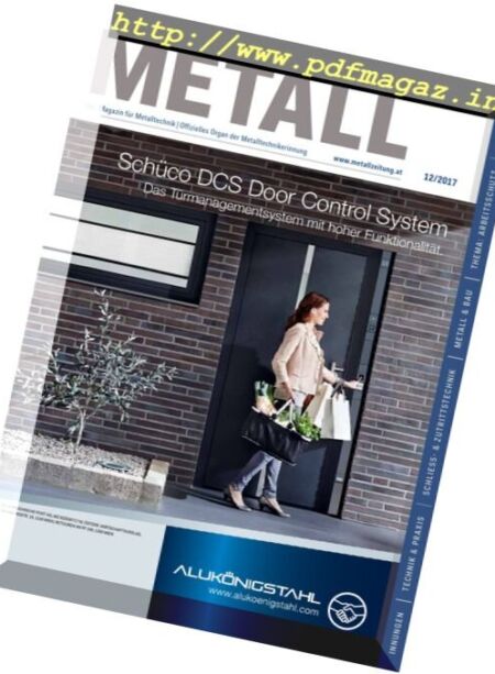 Metall – Dezember 2017 Cover