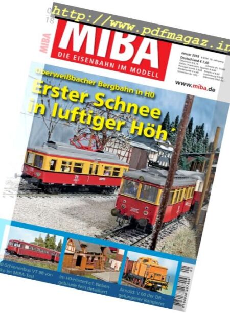 Miba – Januar 2018 Cover