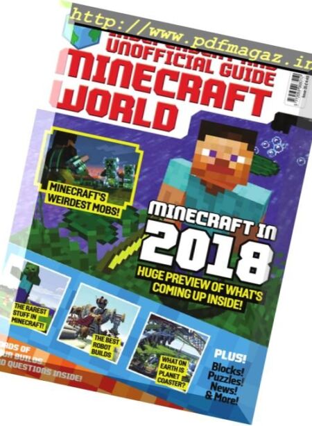 Minecraft World Magazine – March 2018 Cover