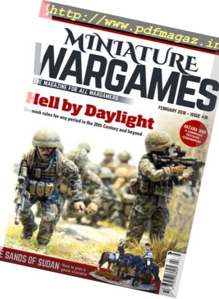 Miniature Wargames – February 2018 Cover