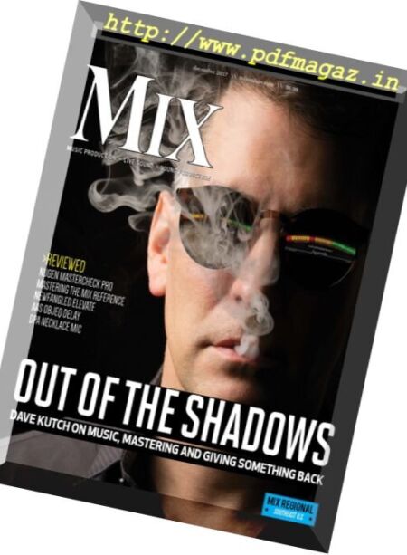 Mix Magazine – December 2017 Cover