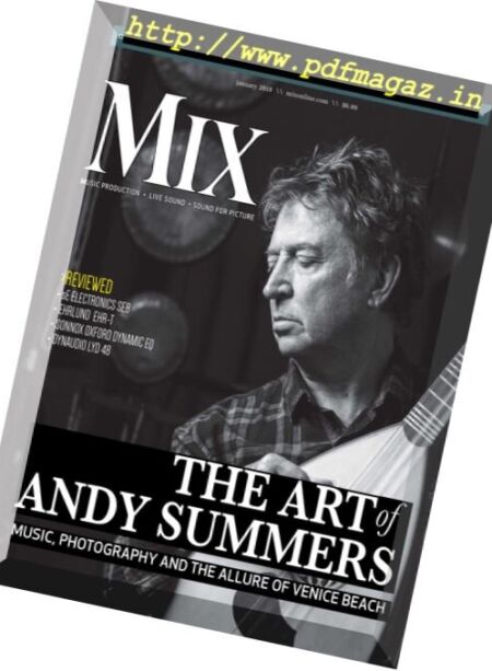 Mix Magazine – January 2018 Cover