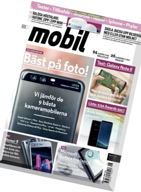 Mobil Sweden – Nr.6, 2017 Cover