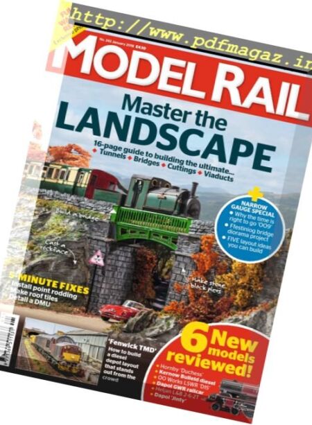 Model Rail – January 2018 Cover