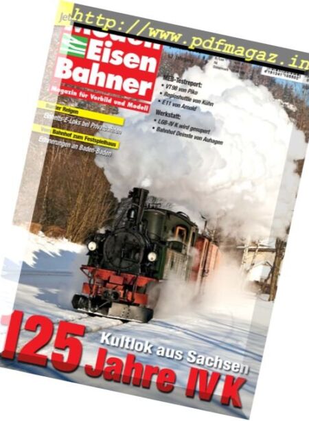 ModellEisenBahner – Januar 2018 Cover