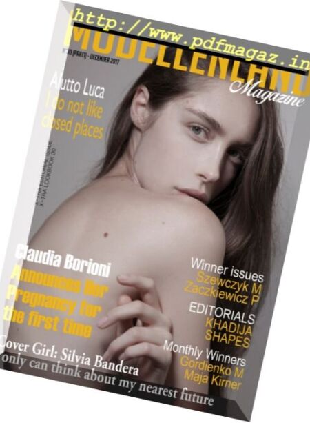 Modellenland Magazine – December 2017, Part I Cover