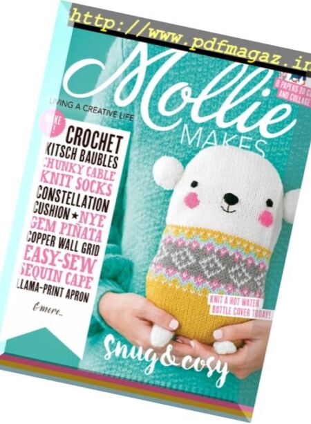 Mollie Makes – January 2018 Cover