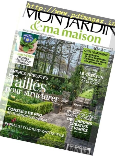 Mon Jardin & Ma Maison – fevrier 2018 Cover