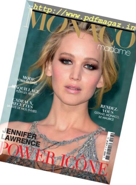 Monaco Madame – decembre 2017 Cover