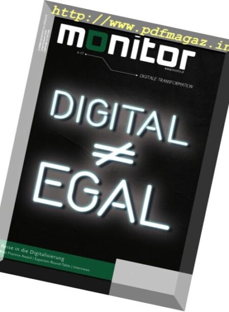 Monitor Austria – 12 Dezember 2017 Cover