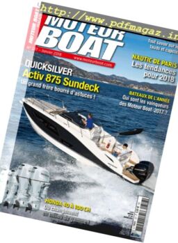 Moteur Boat – janvier 2018