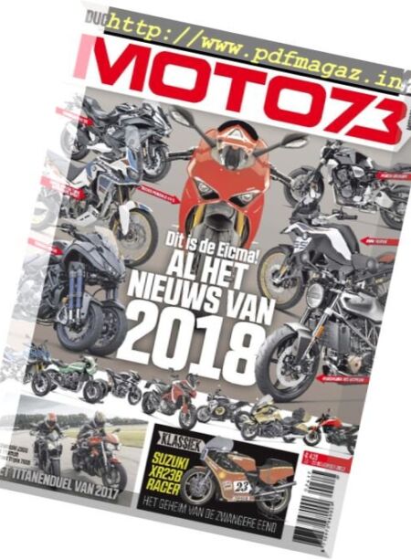 Moto73 – 16 November 2017 Cover