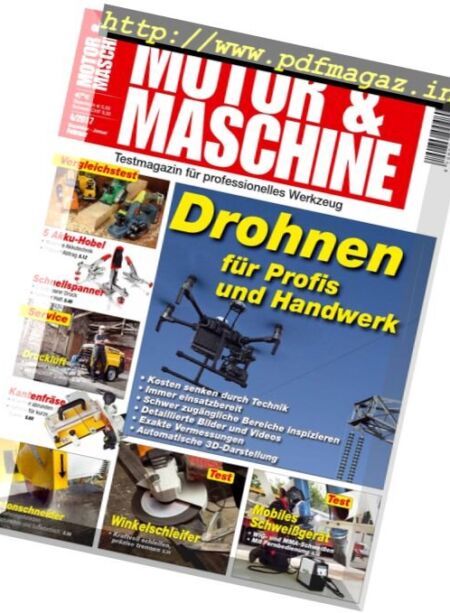 Motor und Maschine – Dezember – Februar 2017-2018 Cover