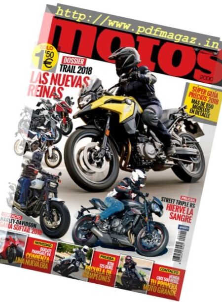 Motos Espana – enero 2018 Cover
