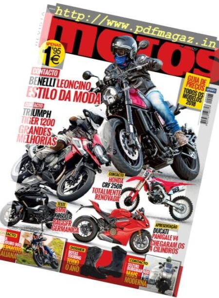 Motos Portugal – Janeiro 2018 Cover
