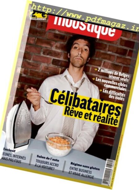 Moustique Magazine – 10 Janvier 2018 Cover