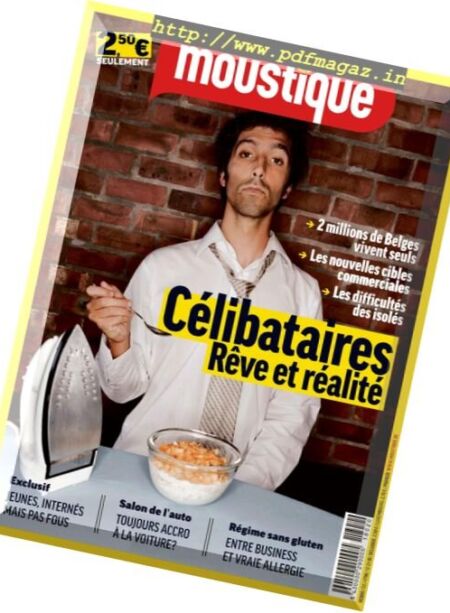 Moustique Magazine – 13 Janvier 2018 Cover