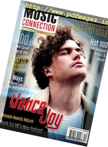 Music Connection – December 2017 Cover
