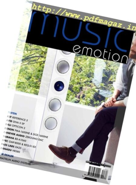 Music Emotion – Maart 2017 Cover