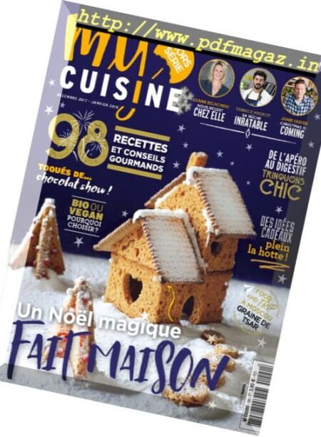 My Cuisine – decembre 2017 Cover