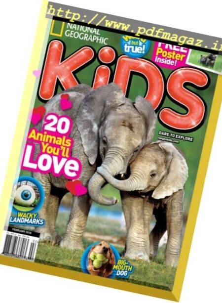 National Geographic Kids USA – February 2018 Cover