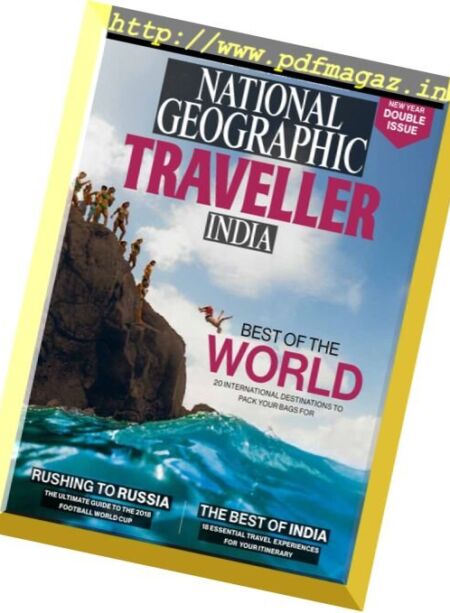 National Geographic Traveller India – January 2018 Cover
