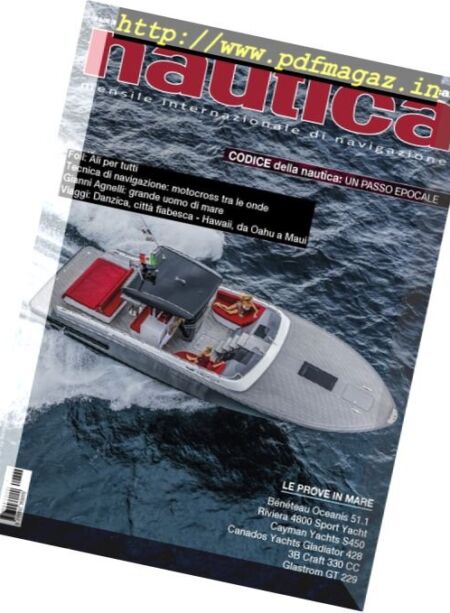 Nautica – Gennaio 2018 Cover