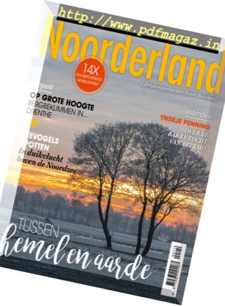 Noorderland – 4 januari 2018 Cover