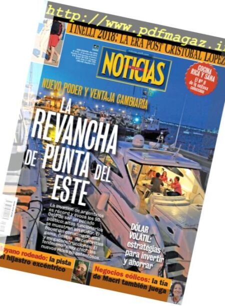Noticias – 13 Enero 2018 Cover