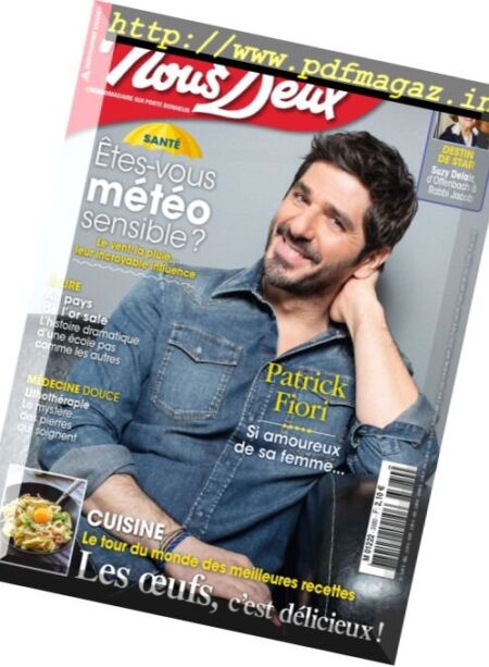 Nous Deux – 5 janvier 2018 Cover