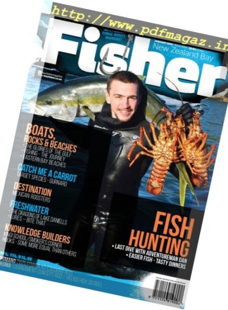 NZ Bay Fisher – January 2018 Cover