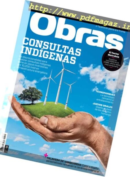 Obras – enero 2018 Cover
