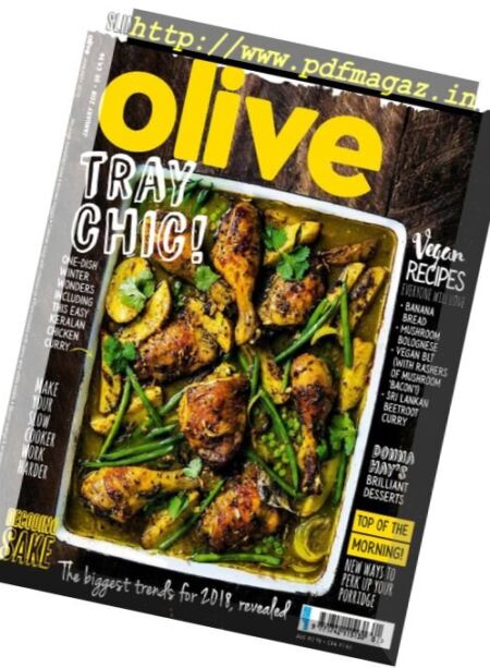Olive – February 2018 Cover