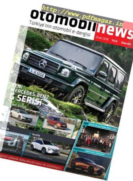 Otomobil News – Ocak 2018 Cover