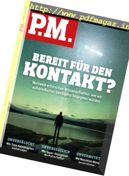 P.M. Magazin – Februar 2018 Cover