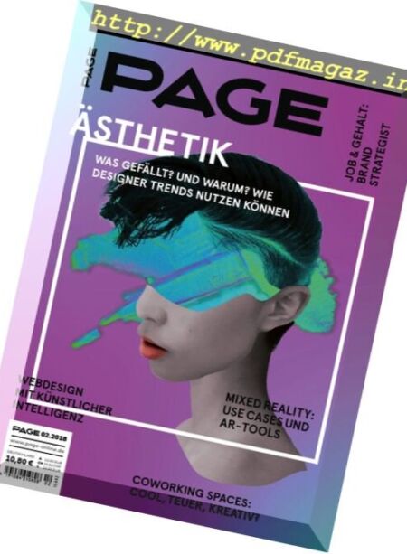 Page – Nr.2 2018 Cover