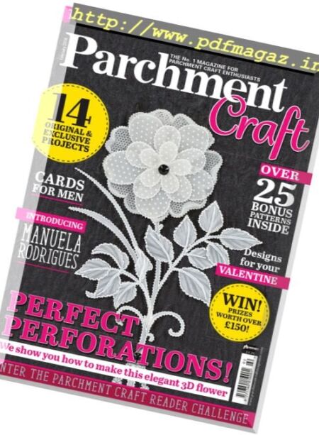 Parchment Craft – February 2018 Cover