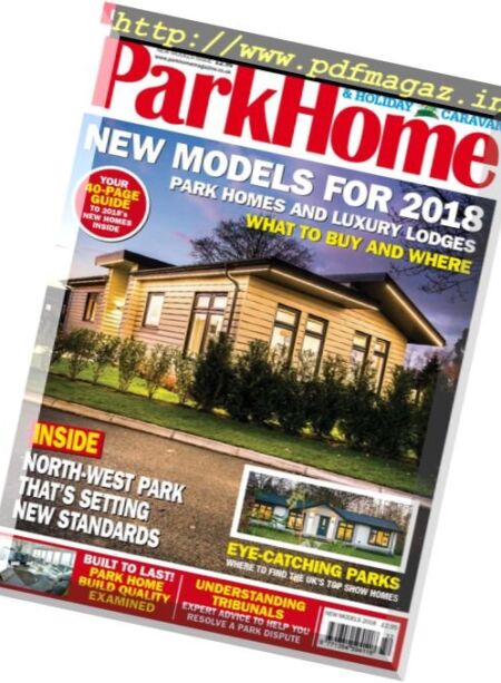 Park Home & Holiday Caravan – February 2018 Cover
