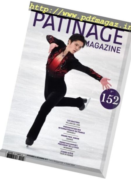Patinage Magazine – novembre 2017 Cover