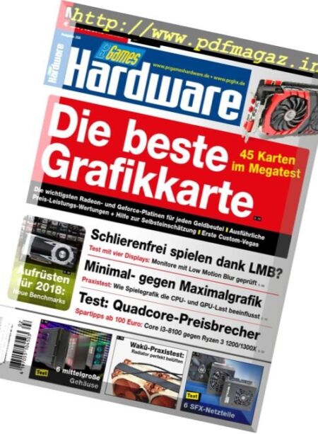 PC Games Hardware Germany -Februar 2018 Cover