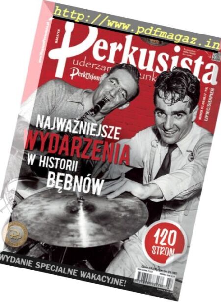 Perkusista – Lipiec-Sierpien 2017 Cover