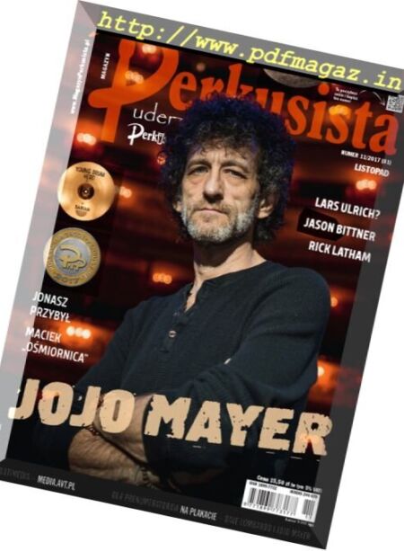 Perkusista – Listopad 2017 Cover