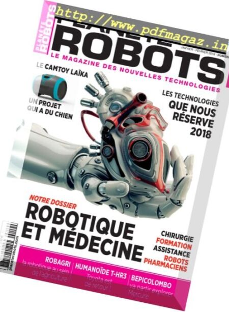 Planete Robots – 22 decembre 2017 Cover