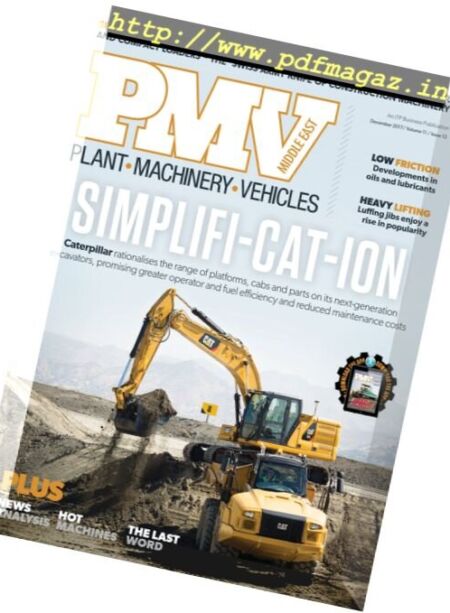 PMV Middle East – December 2017 Cover